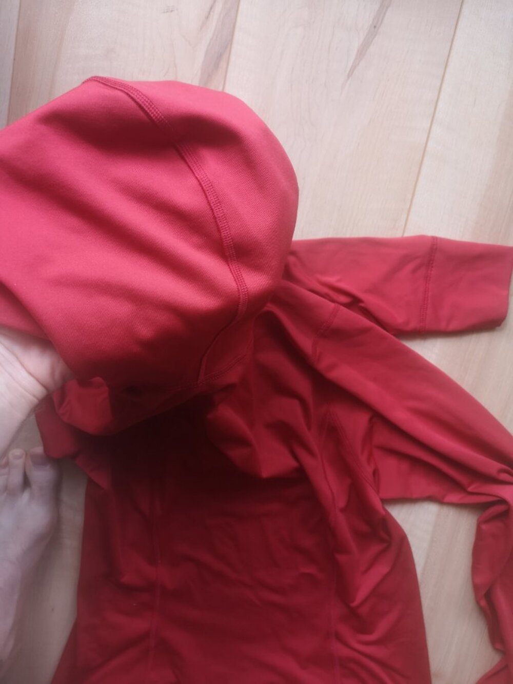 ARC Arc'teryx - Women's Long Sleeve Technical Sun Hoody - Red - Size Medium - Picture 9 of 11